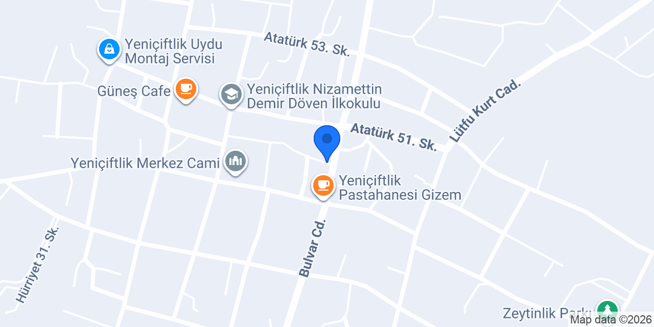 Küçük Ev Birahanesi konumu