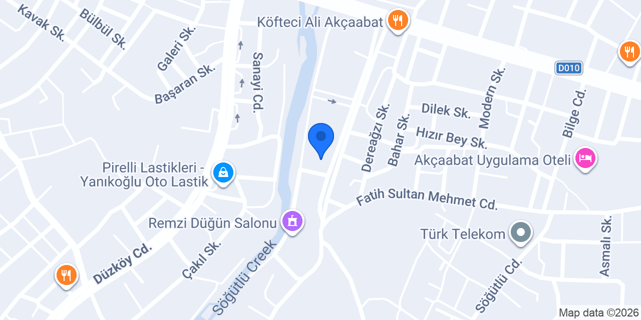 Özel Fatma Baş Eğitim Kurumları konumu