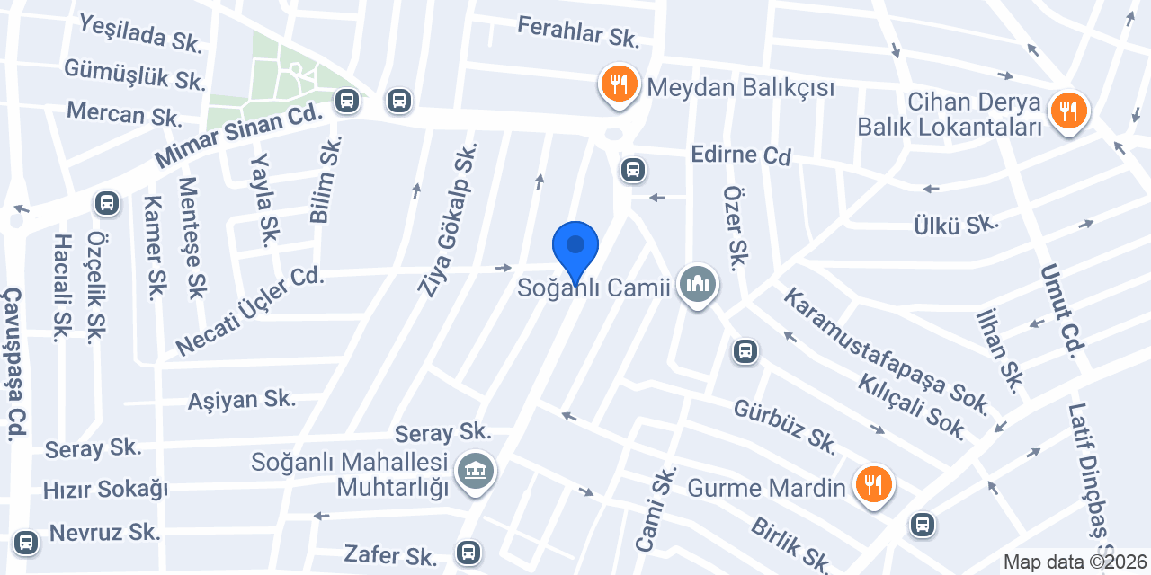 Evba Elektrik Malzemeleri konumu