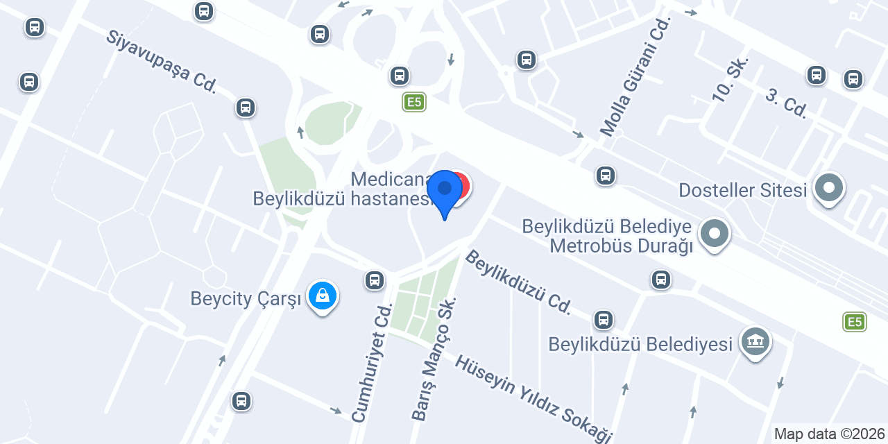 Op. Dr. İlker Ünlü konumu