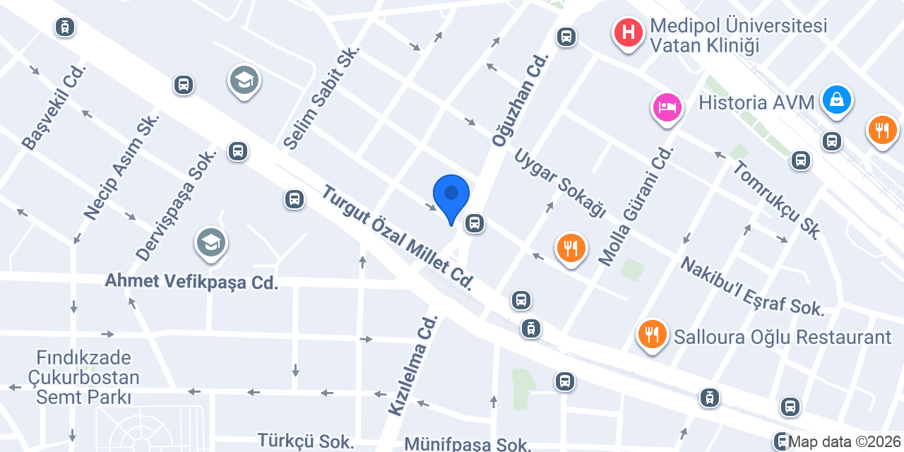 Can Diş Deposu Dental konumu