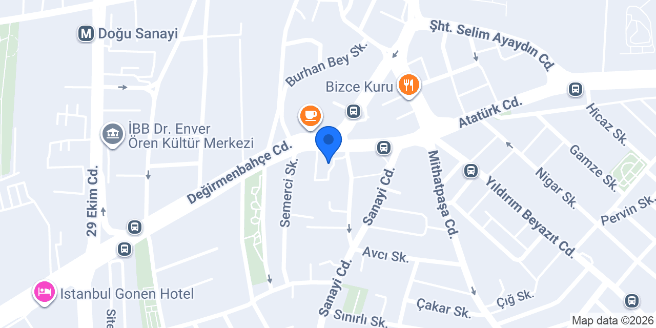 Altın Su Taşımacılık konumu