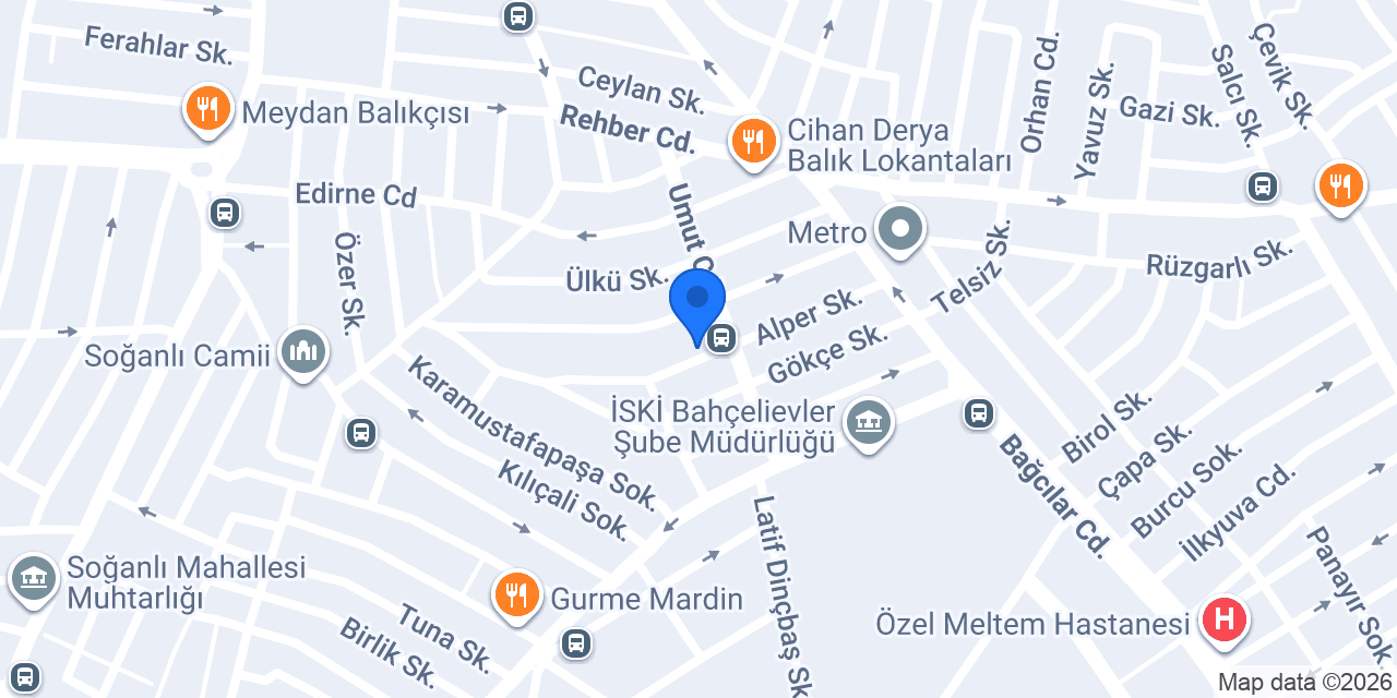 BİLGİN TERZİ konumu