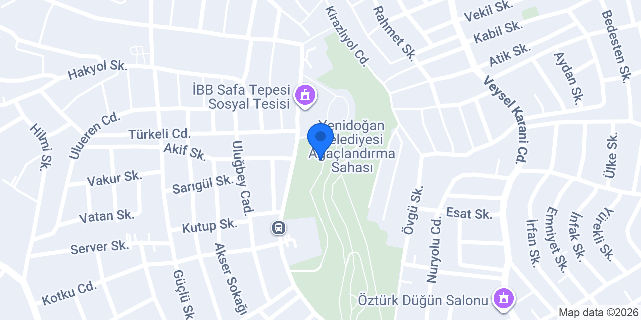 Sosyal Tesis Otoparkı konumu