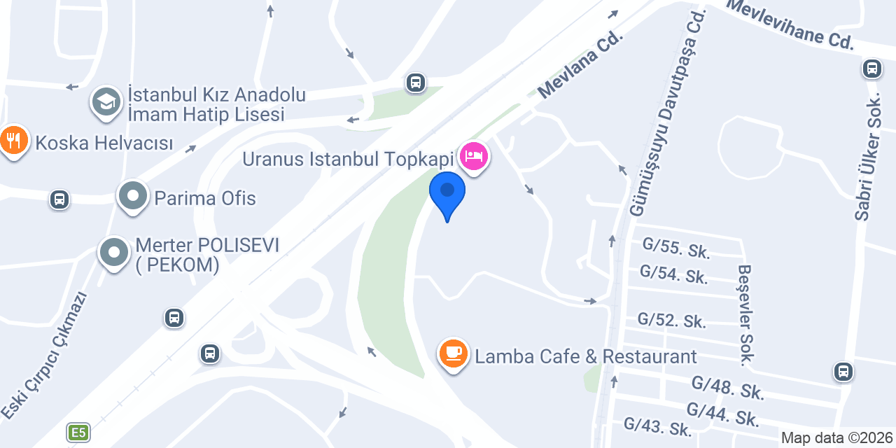 ÜNÜGÜR Hukuk Bürosu konumu