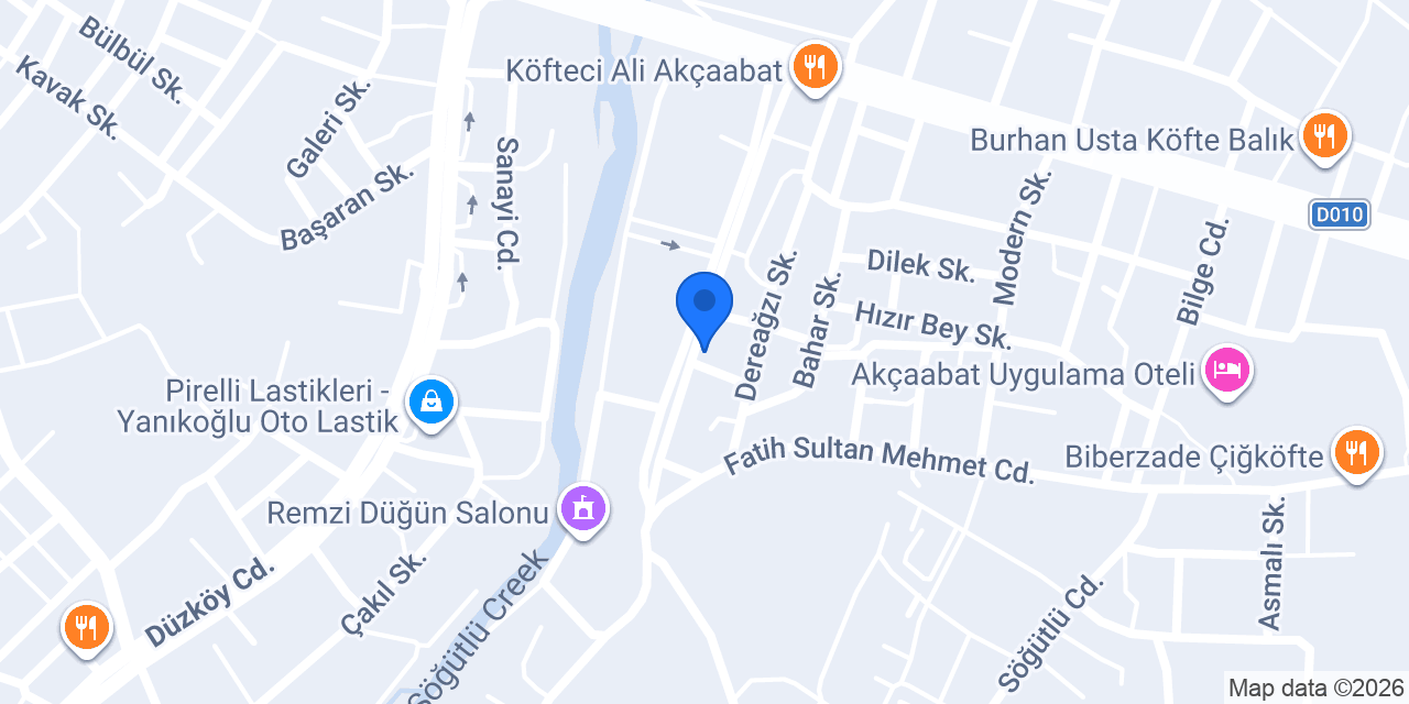 Binbir Macera Turizm Trabzon konumu