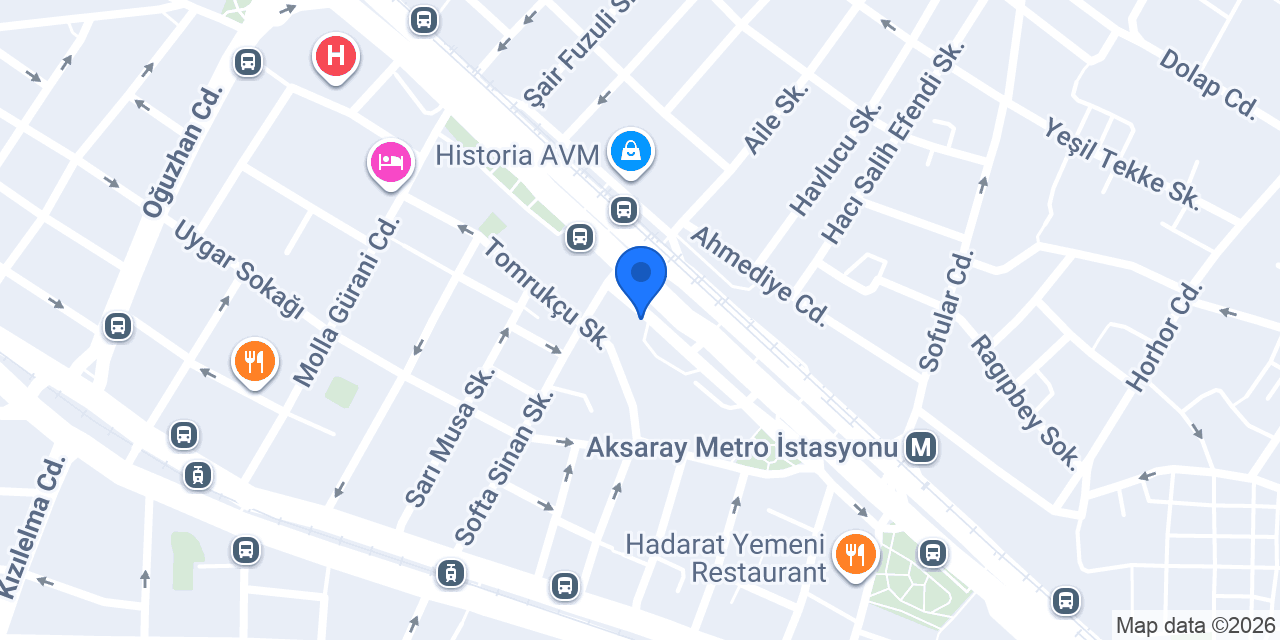 AKSARAY MURATPAŞA OTOPARKI konumu