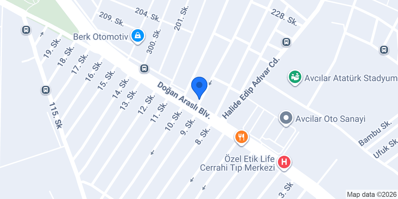 Emk Emek Elektrik konumu