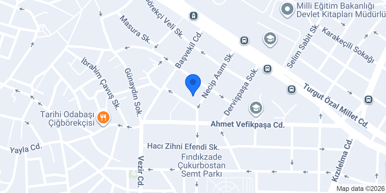 Çakıltaşı Anaokulu konumu