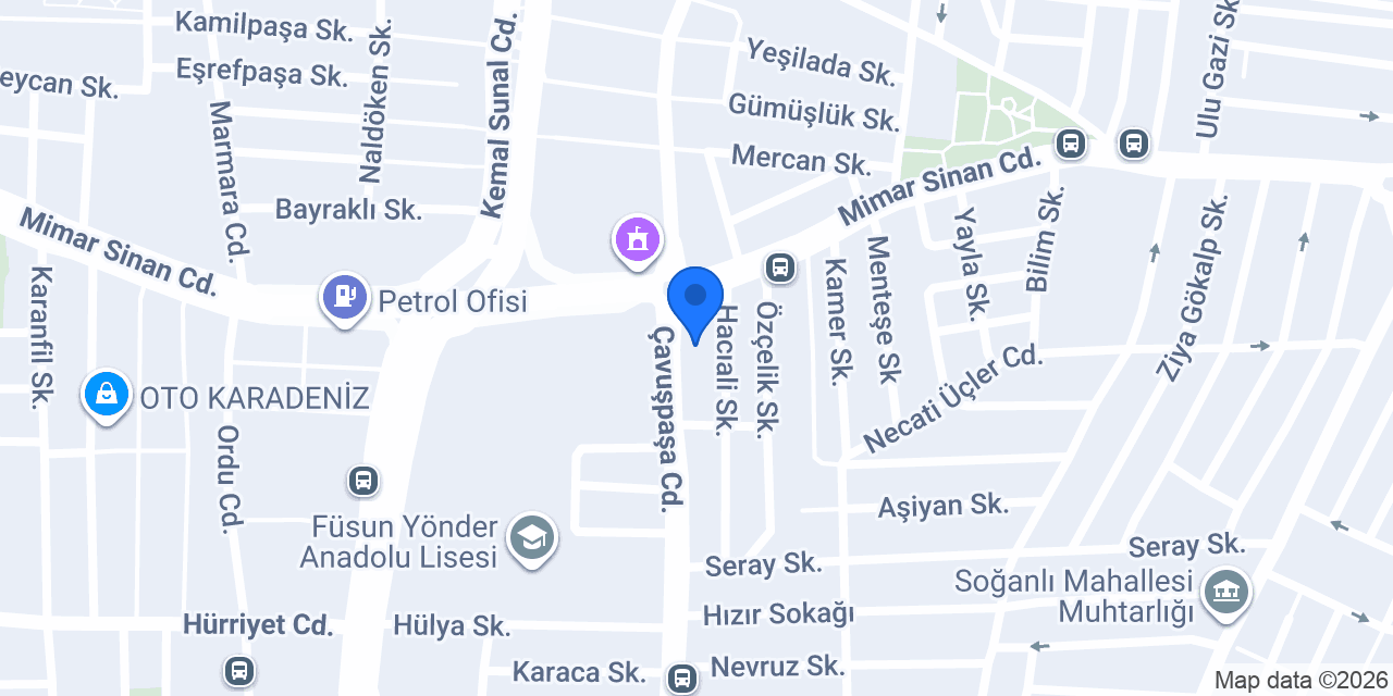 Bayram Oto Lastik konumu