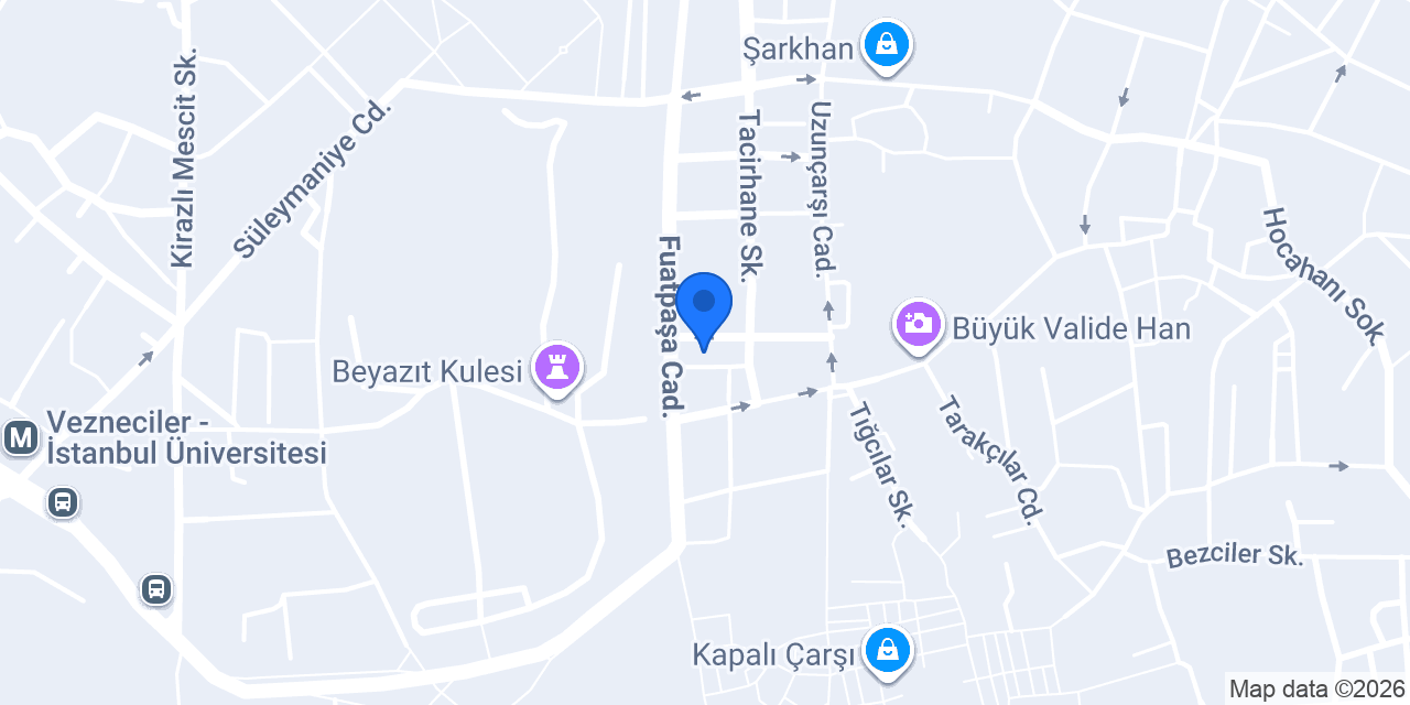 Pamuk Etiket konumu
