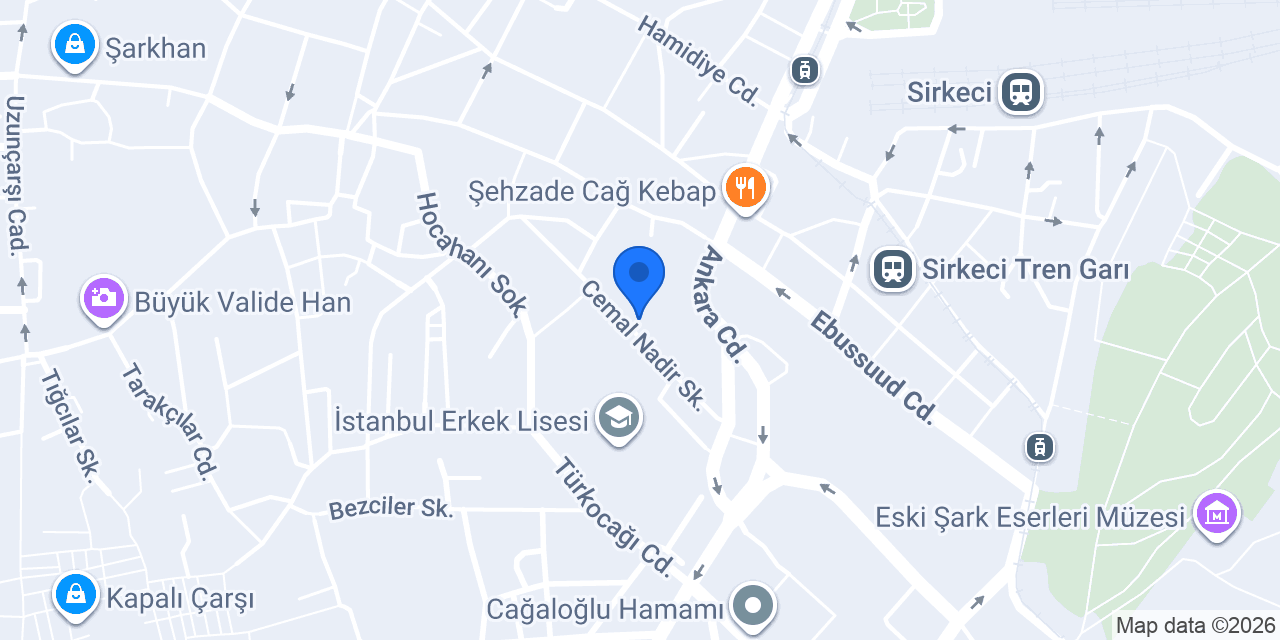 DHL eCommerce - Cağaloğlu Şubesi konumu