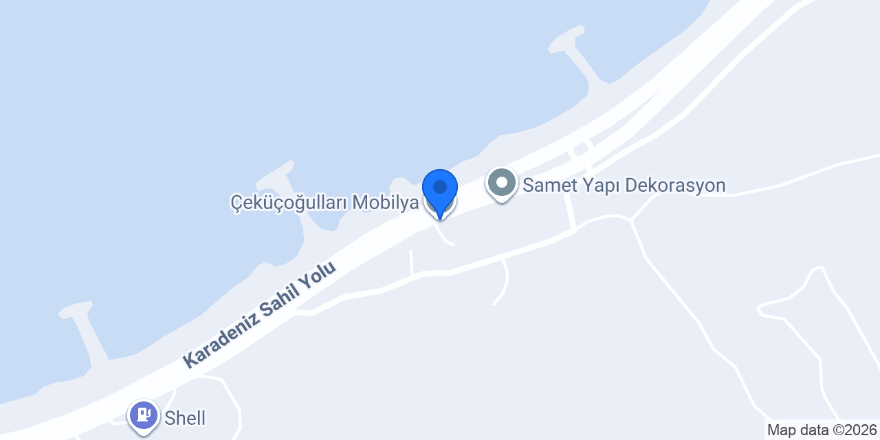 Çeküçoğulları Mobilya konumu