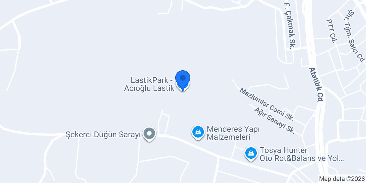 LastikPark - Acıoğlu Lastik konumu