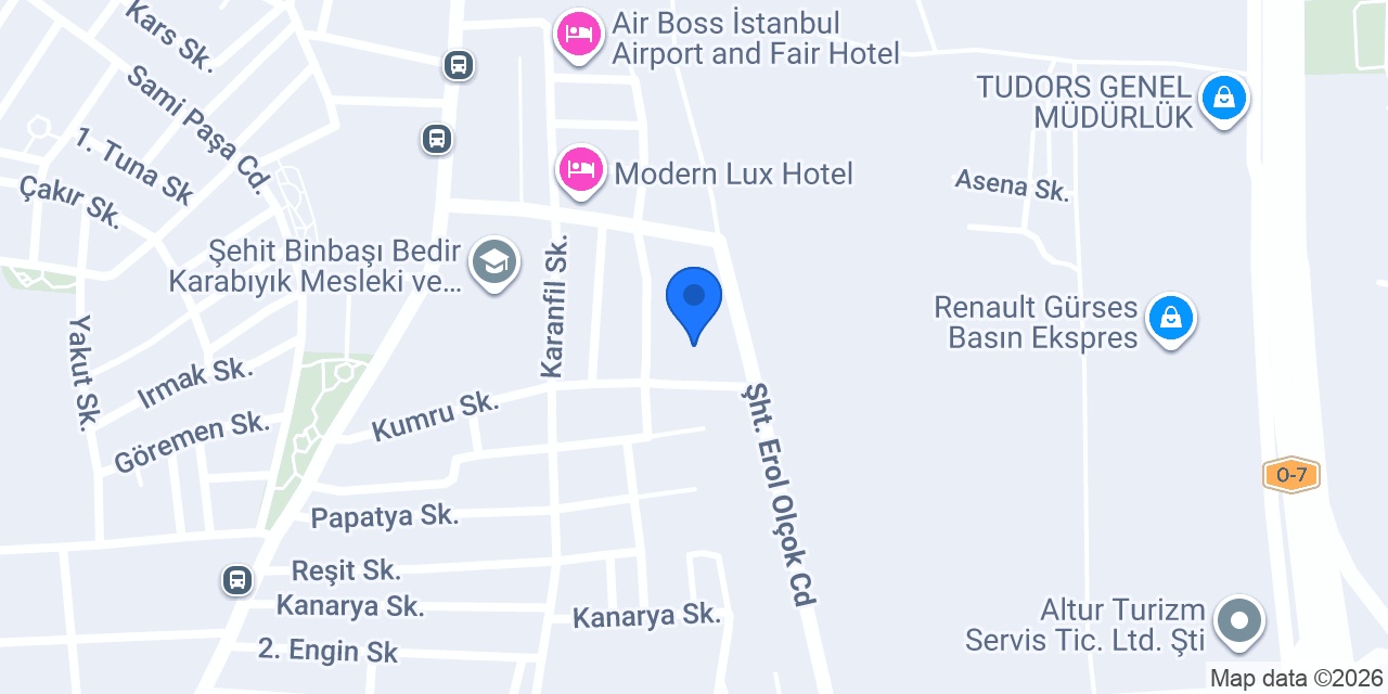 Aramex Main konumu