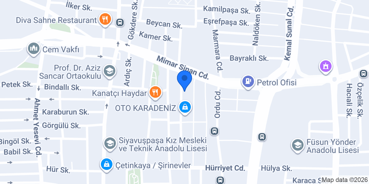 AYAR OTOGAZ konumu