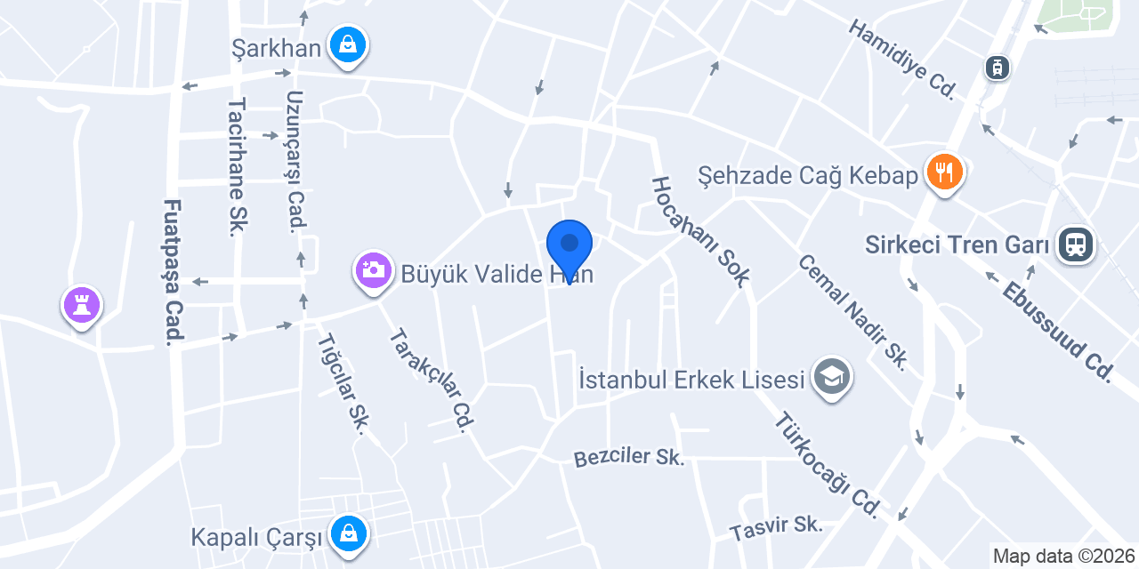 Terzi Moda konumu