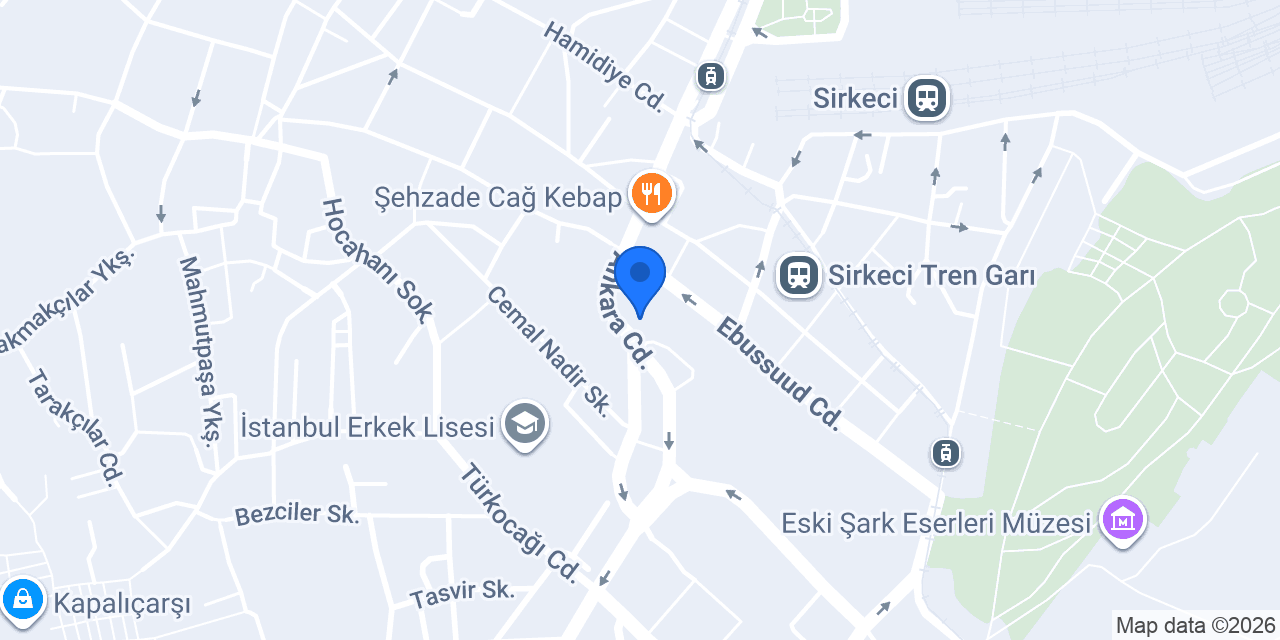 Karagöz Hukuk Bürosu konumu