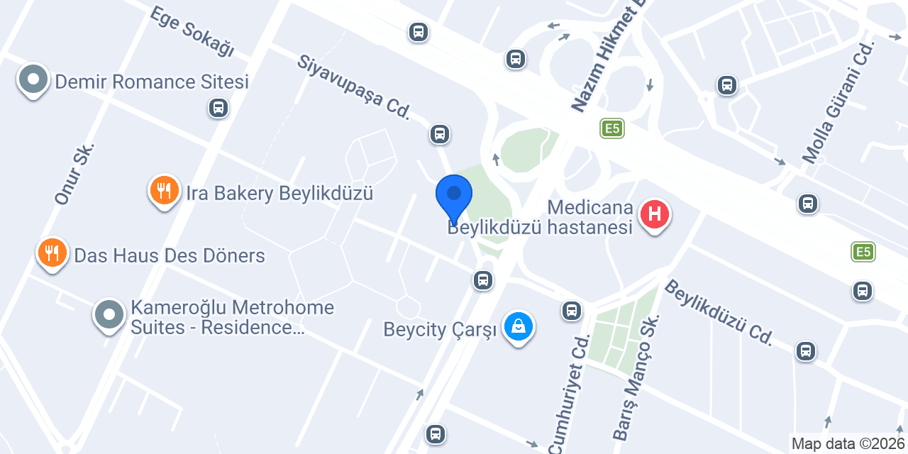 Diş Hekimi Ferda Gözen konumu