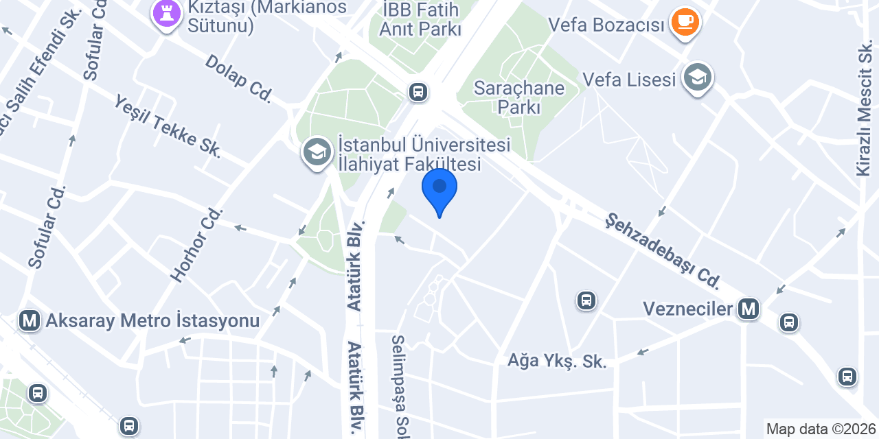 İBB İMAR MÜDÜRLÜĞÜ konumu