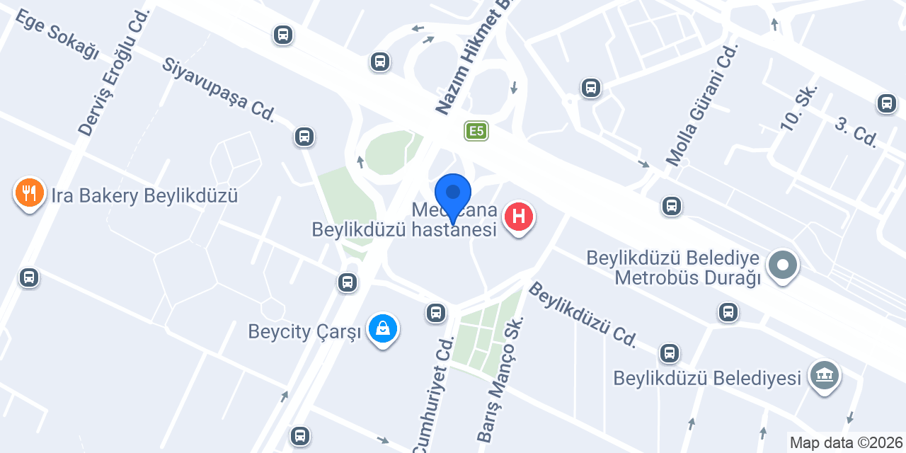 Diyetisyen İclal ÖZDURNA konumu