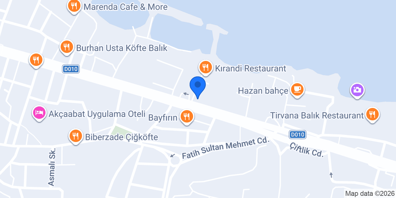 Mayna Pastane & Bakery konumu