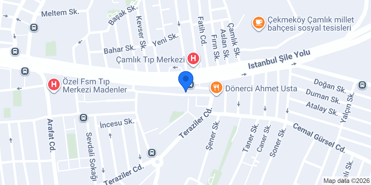 Diyetisyen Sermin Genç Akbulat konumu
