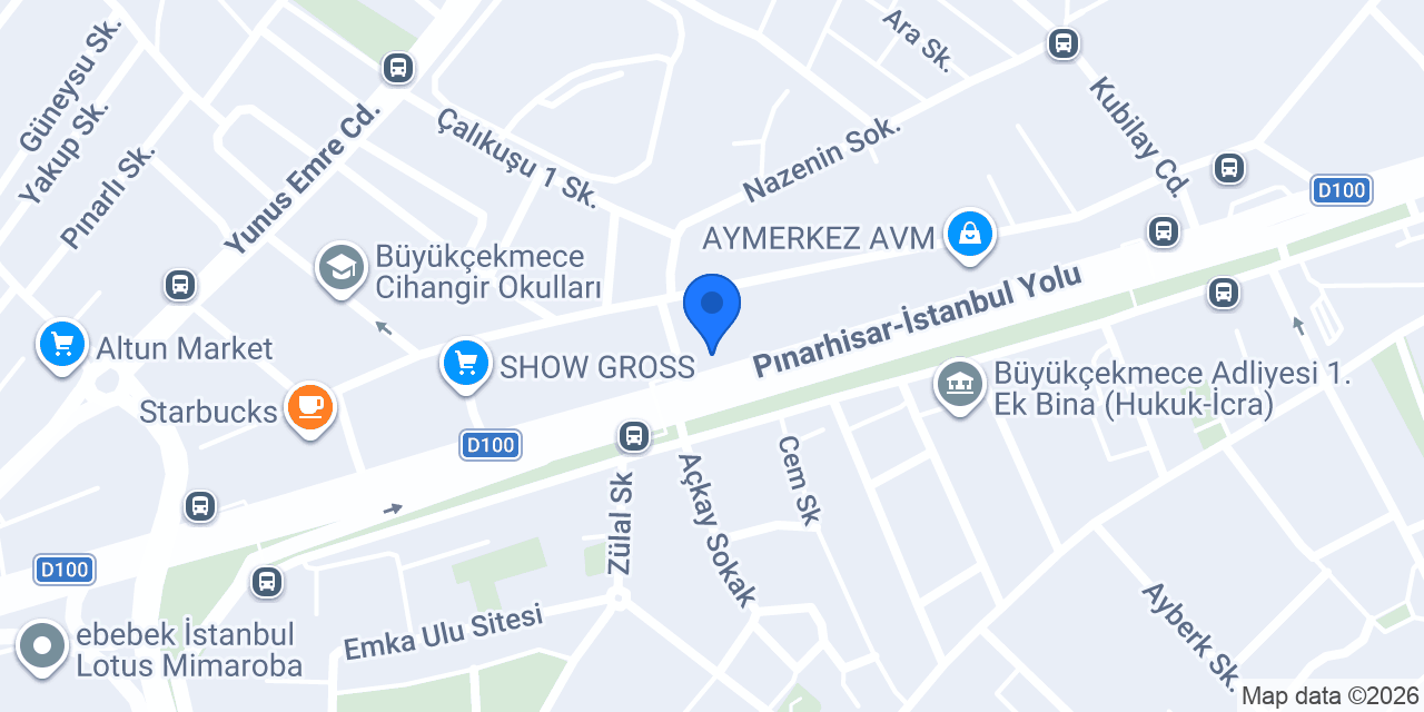 Orkide Pemtaş Çiçekçilik konumu