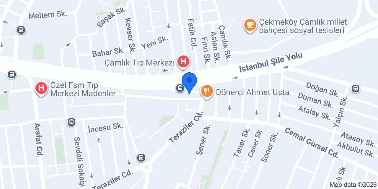 Elit Çekmeköy konumu