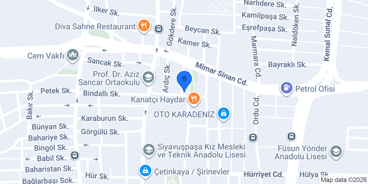 ENDÜLÜS GIDA konumu