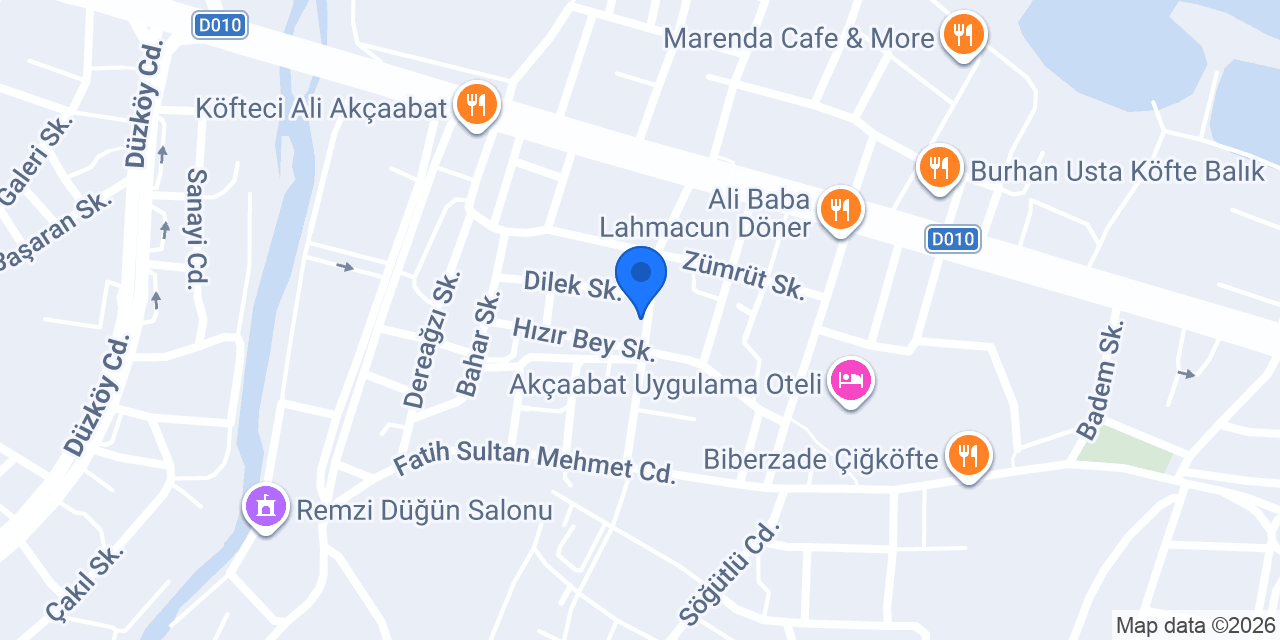 DHL eCommerce - Akçaabat Şubesi konumu