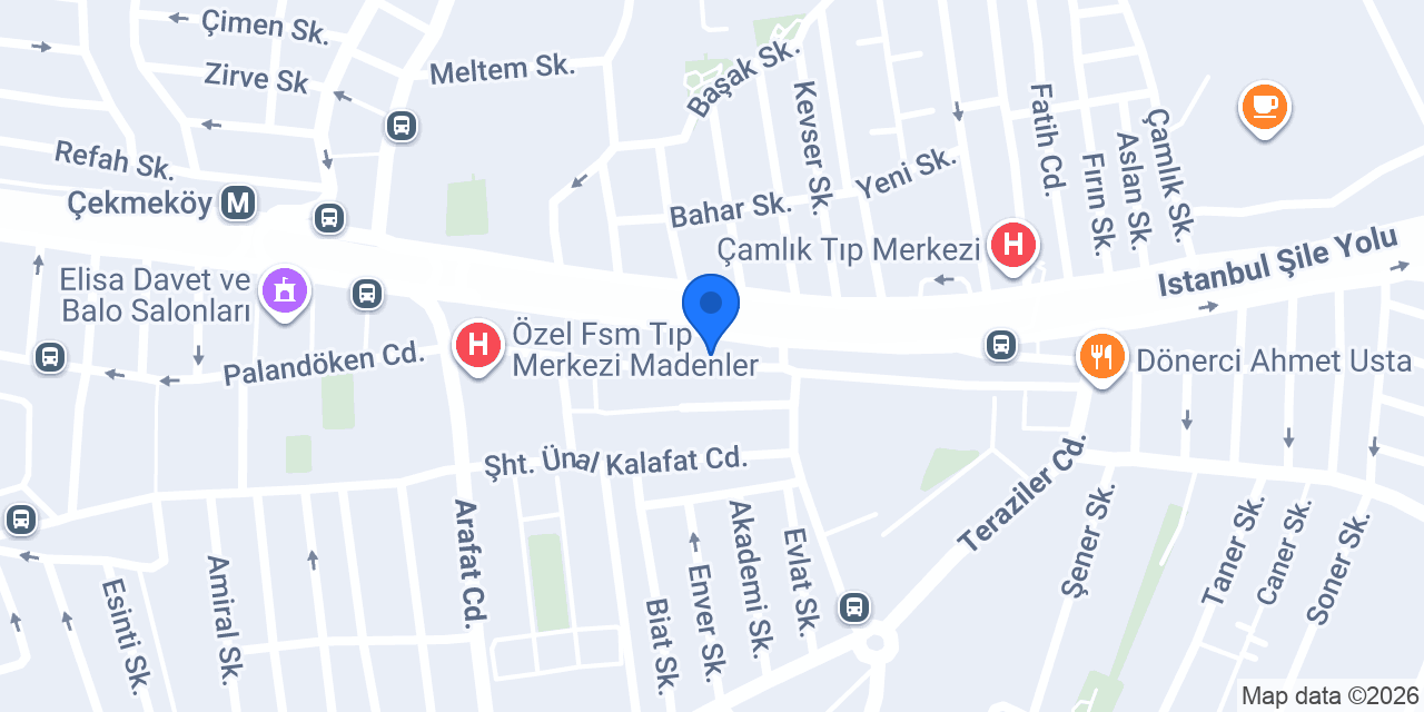 Cadde Sanat Çekmeköy konumu