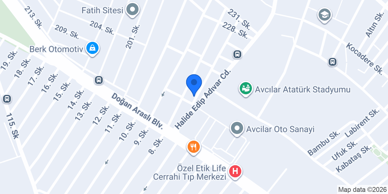 Akdeniz Oto Anahtar Servisi konumu