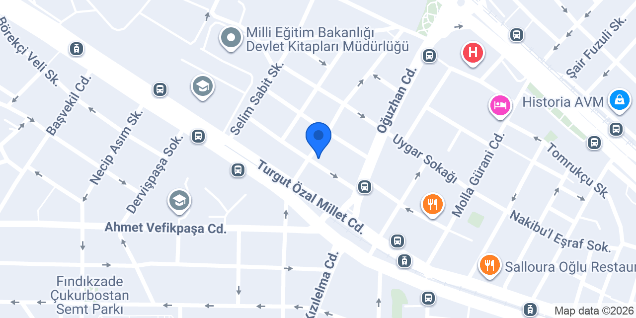 TAKIM DİŞ DEPOSU konumu