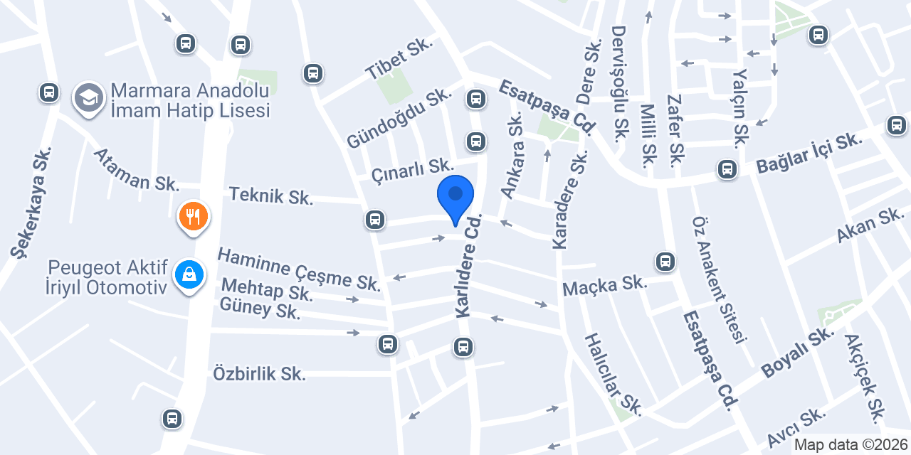 ECZANE AKÇA konumu