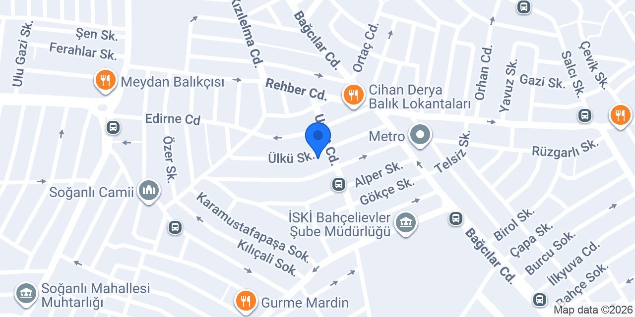 SARIÇAM KERESTECİLİK konumu