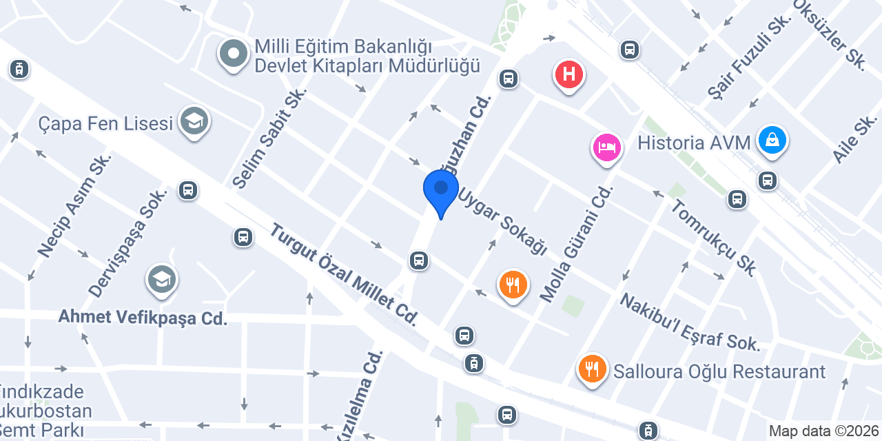 Kibar Dental konumu