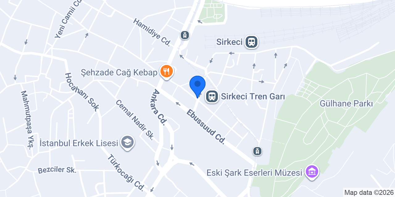 İpek Palas Restoran konumu
