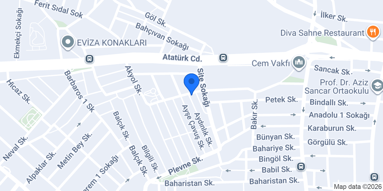 Bostancı Unlu Mamülleri konumu