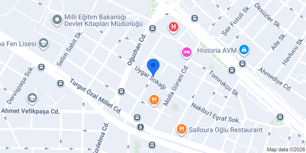 EXPRESS KURU TEMİZLEME konumu