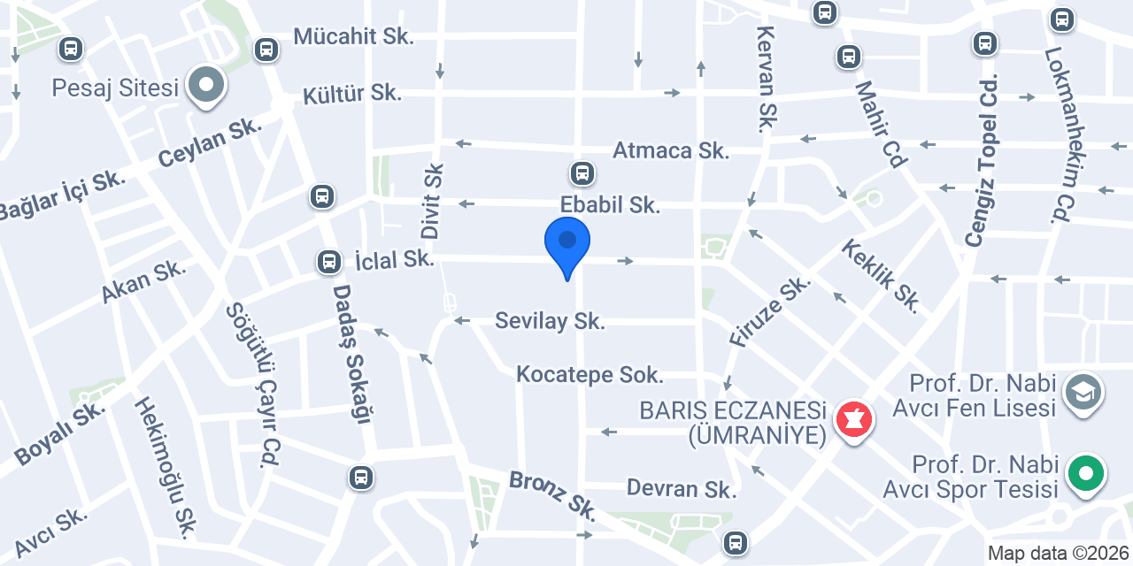 Beritan Pastanesi konumu