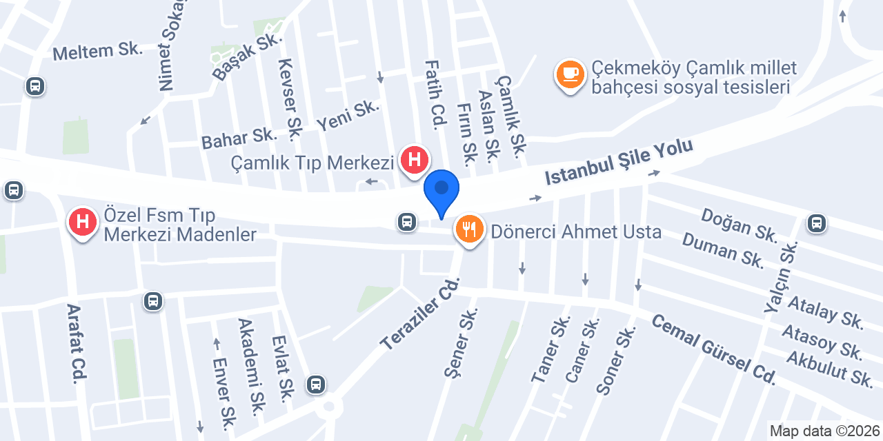 Eylül Sürücü Kursu konumu