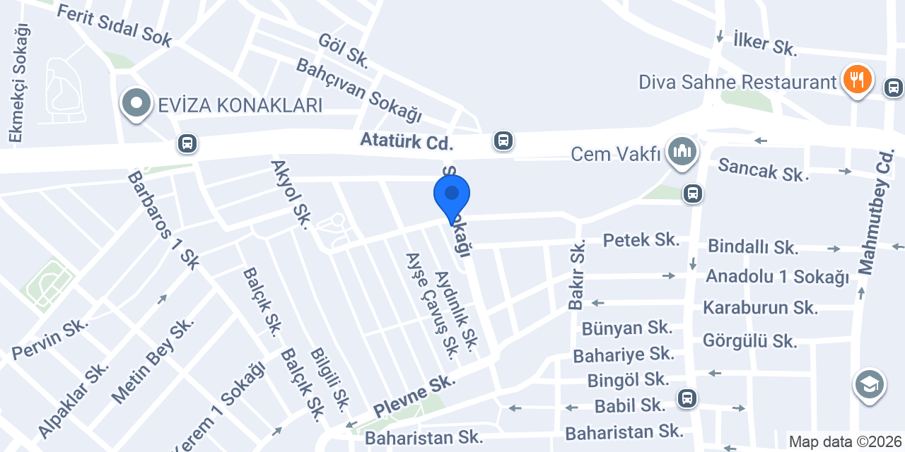 Kont Kıraathanesi konumu