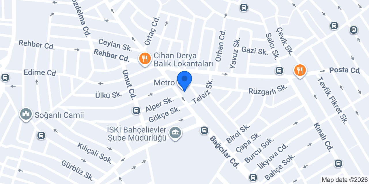 Salon Cihangir konumu