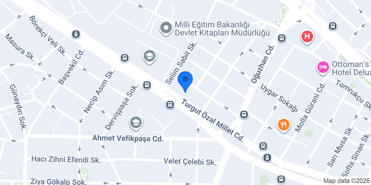 MayaDorm Kız Öğrenci Yurdu konumu