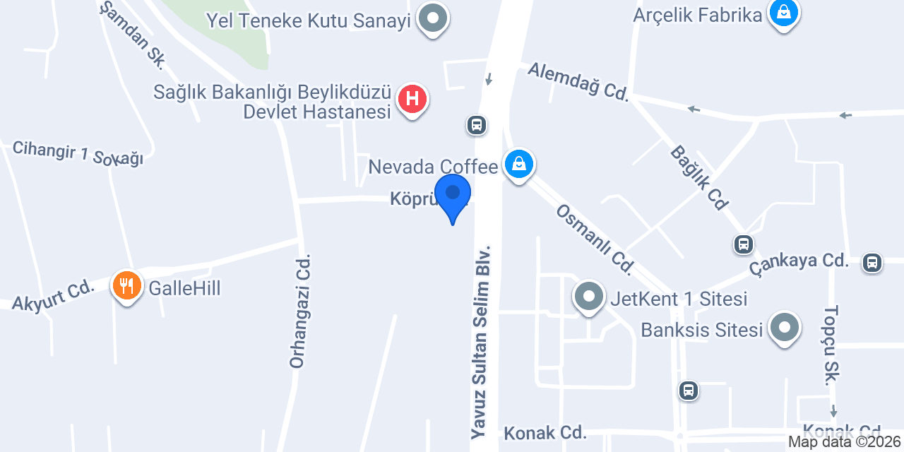 Medlay Estetik konumu