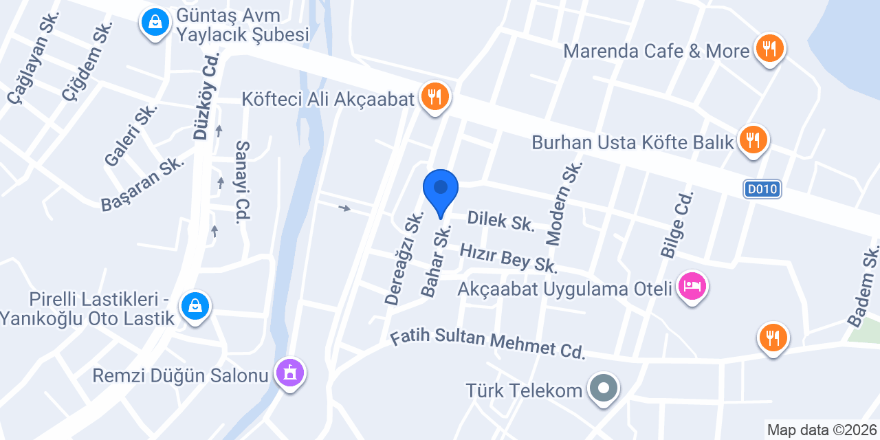 Trabzon Tel Örgü Çit Sistemleri konumu