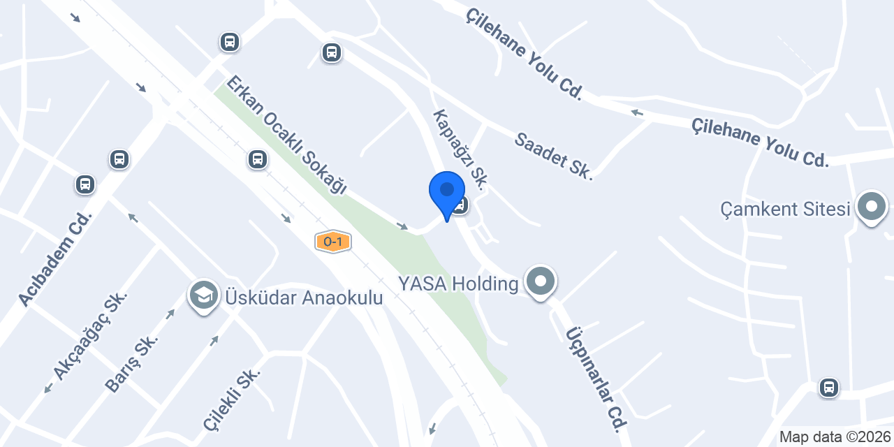 Bilnet Çamlıca Anaokulu konumu