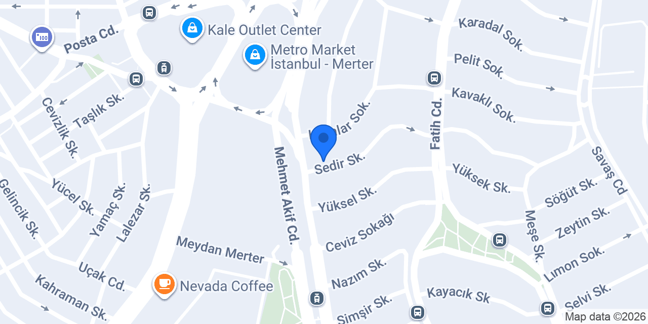 Merter Mercedes Özel Servis konumu