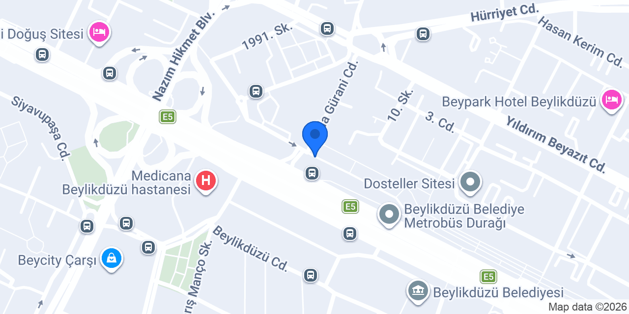 SAMIR ISTANBUL konumu